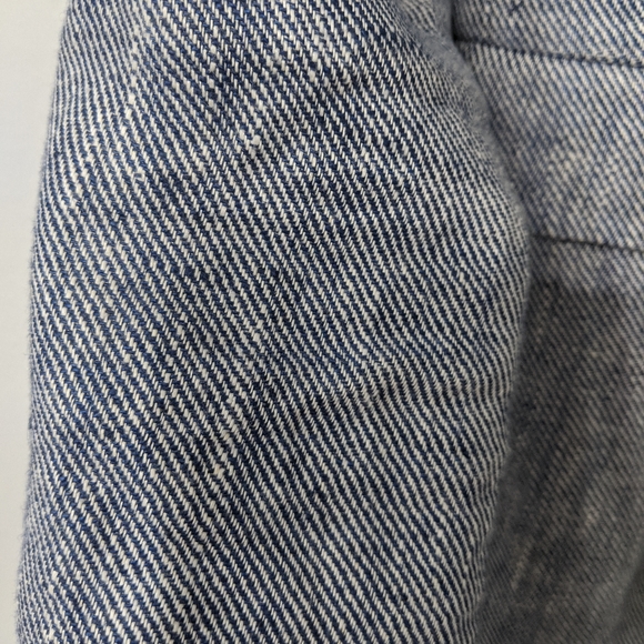 Ladies long  blue Blazer Zara, size L - Picture 2 of 6